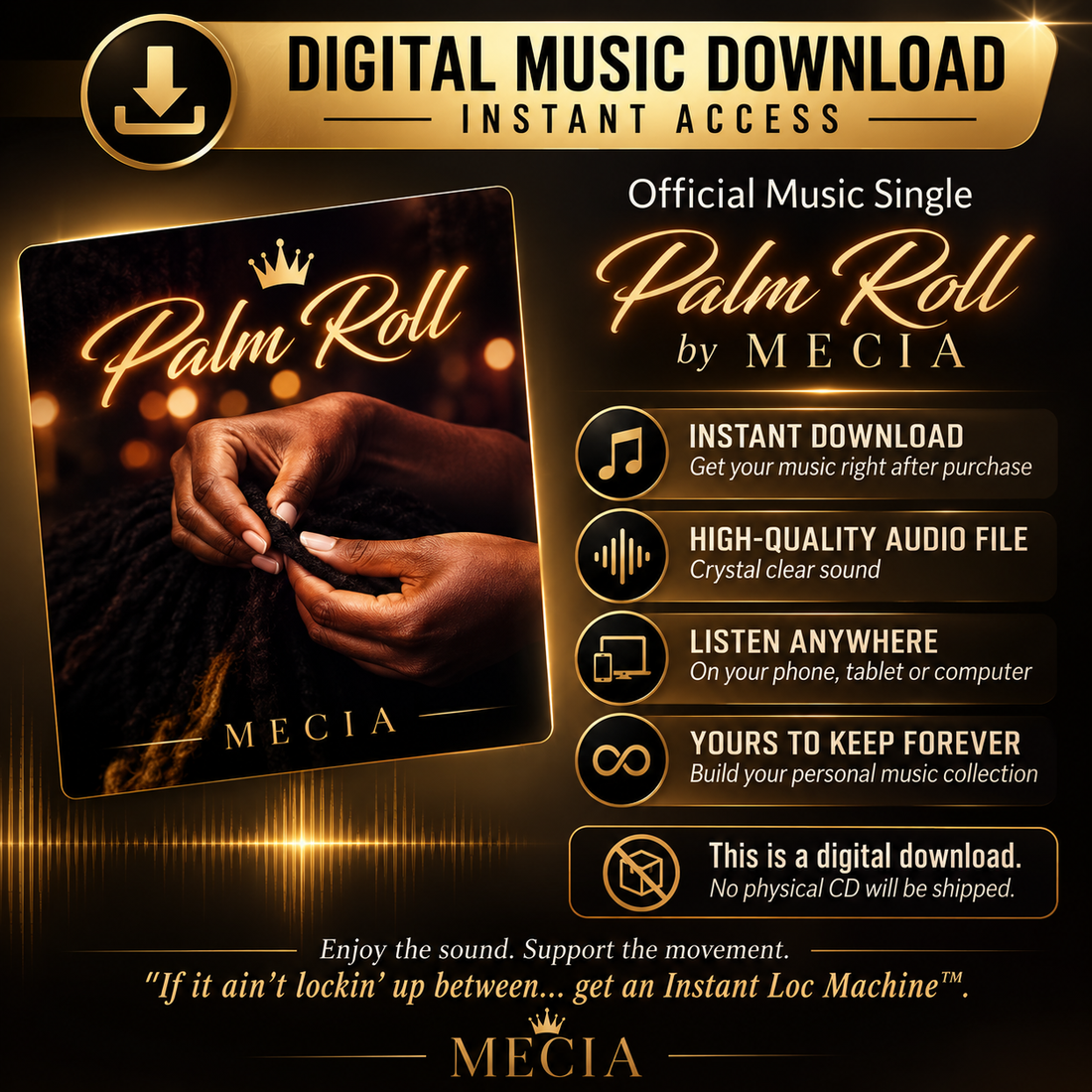 MECIA – PALM ROLL | Official Music Single