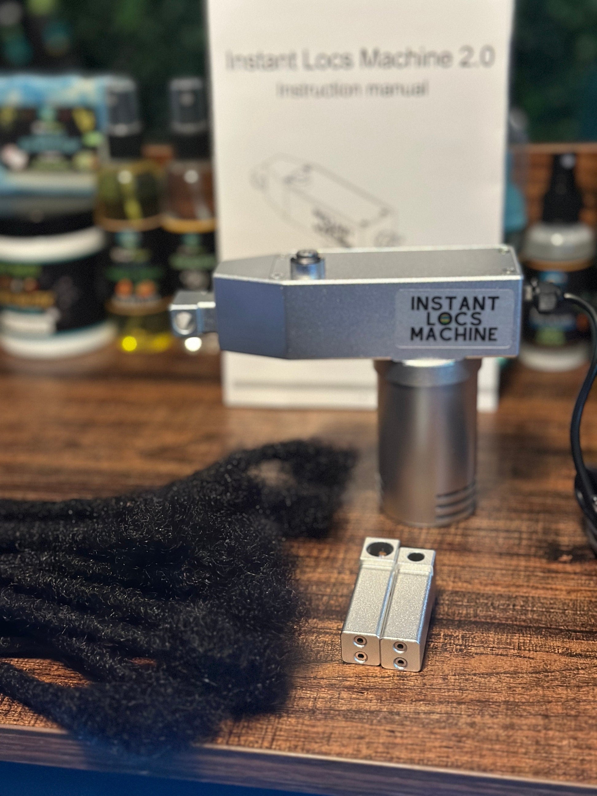 New Instant Locs Machine 2.0 Instant Loc Machine Upgraded Dreadlock Machine Loc Extensions Dreadlock Extensions Dreadlock Machine + Bag
